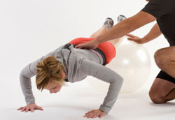 Photo of physiotherapy treatment